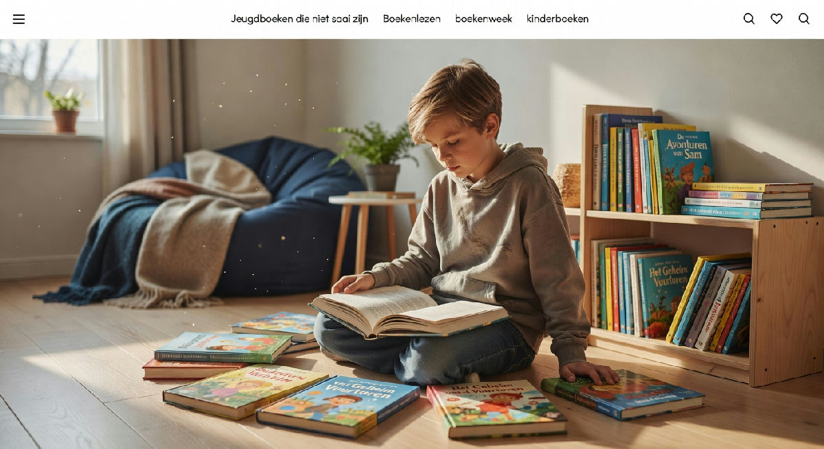 Jeugdboeken die niet saai zijn