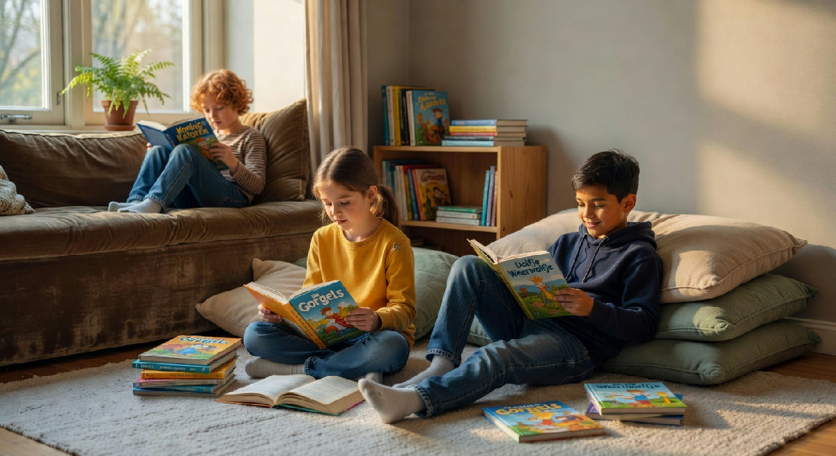 Populaire series voor kinderen van acht